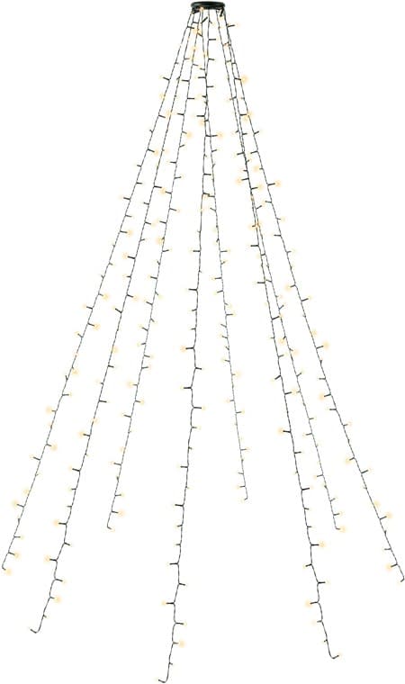Manteau d'arbre Goobay 280 LED avec anneau