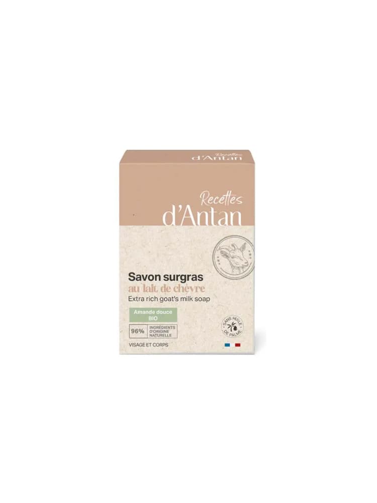 Recettes d'Antan Savon Surgras au Lait de Chèvre 100 Grammes