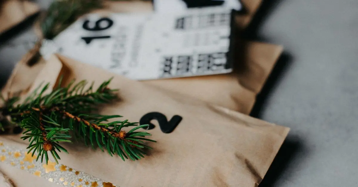 Comment créer un calendrier de l'Avent magique pour Noël