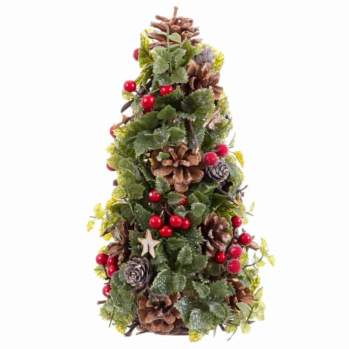 Décoration Noël Ananas Sapin Rouge