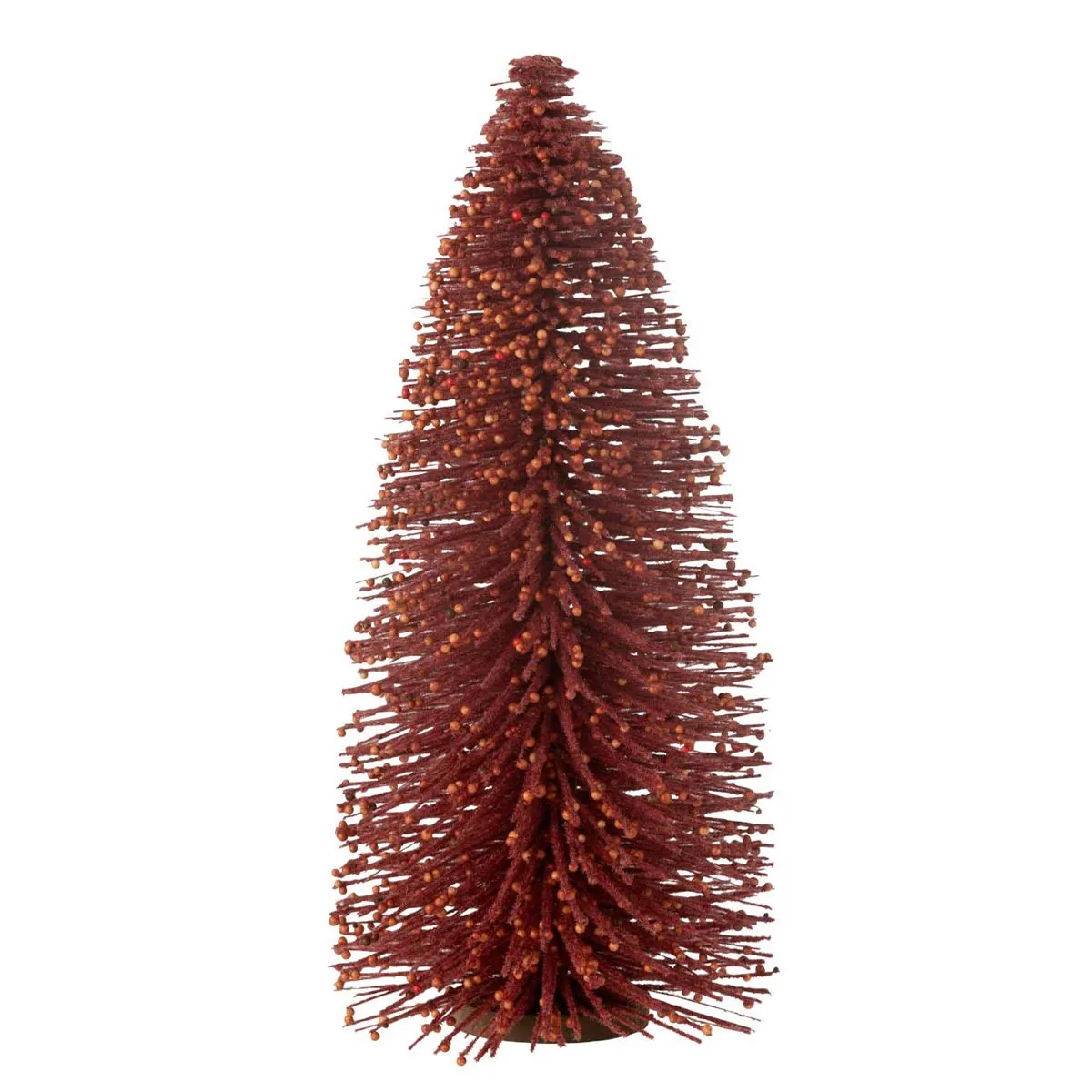 Sapin de Noël Déco Baies 48cm Rouge