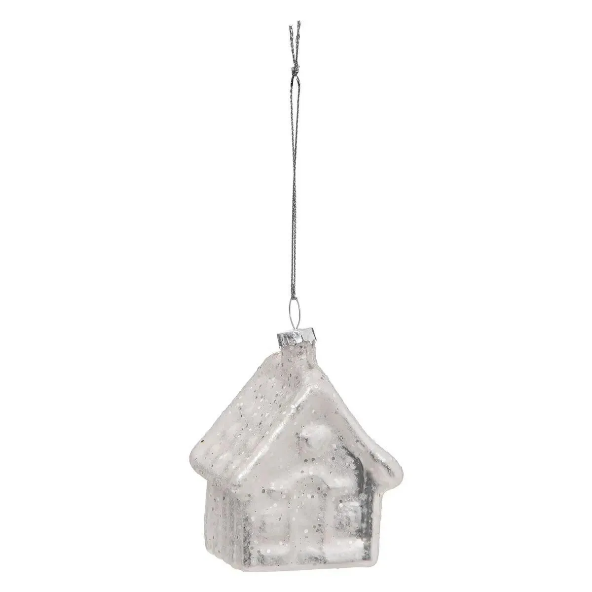 Atmosphera Sujet de Noël chalet - Blanc