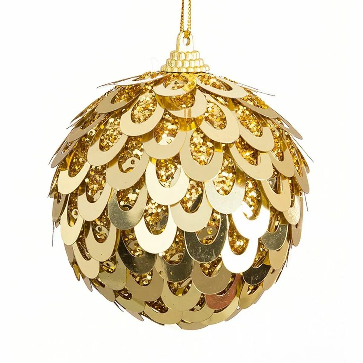 Boules de Noël Doré 10 cm (3 Unités)
